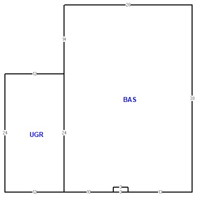 Building layout (traversing data) of this property