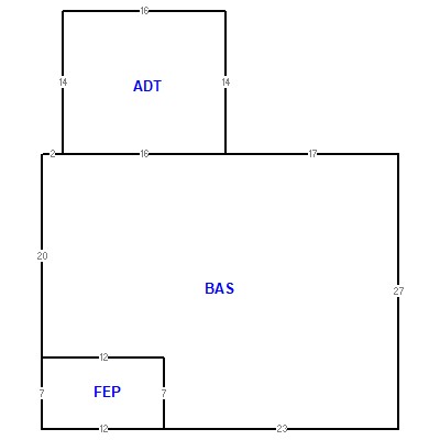 Building layout (traversing data) of this property