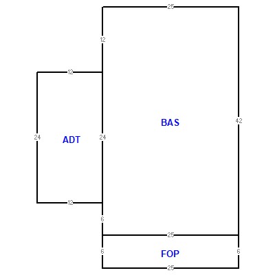 Building layout (traversing data) of this property