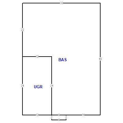 Building layout (traversing data) of this property