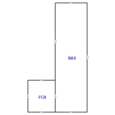 Building layout (traversing data) of this property