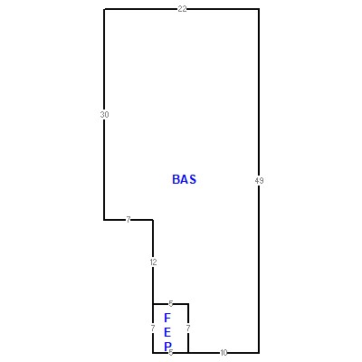 Building layout (traversing data) of this property