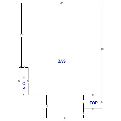 Building layout (traversing data) of this property