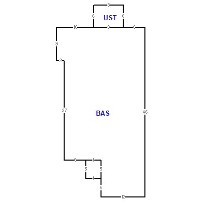 Building layout (traversing data) of this property