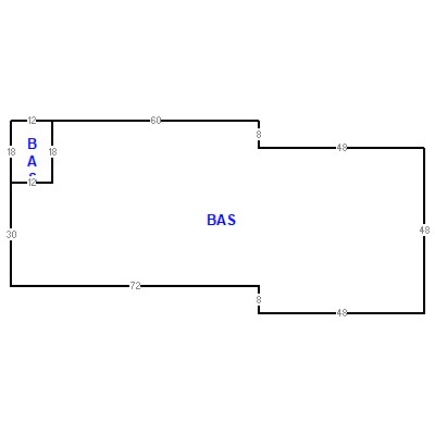 Building layout (traversing data) of this property