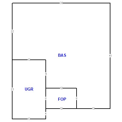 Building layout (traversing data) of this property