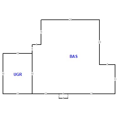 Building layout (traversing data) of this property