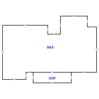 Building layout (traversing data) of this property