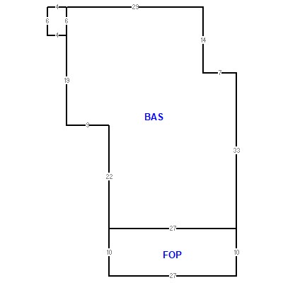 Building layout (traversing data) of this property
