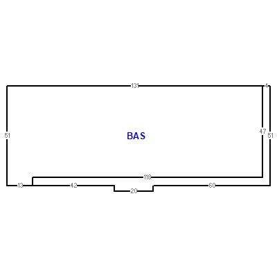 Building layout (traversing data) of this property