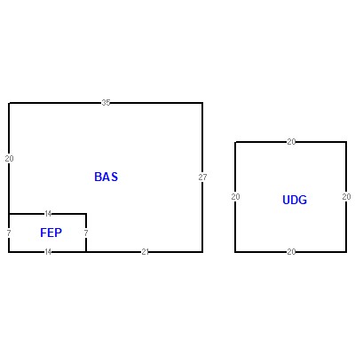 Building layout (traversing data) of this property