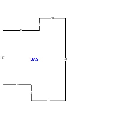 Building layout (traversing data) of this property