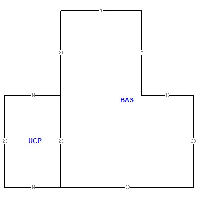 Building layout (traversing data) of this property