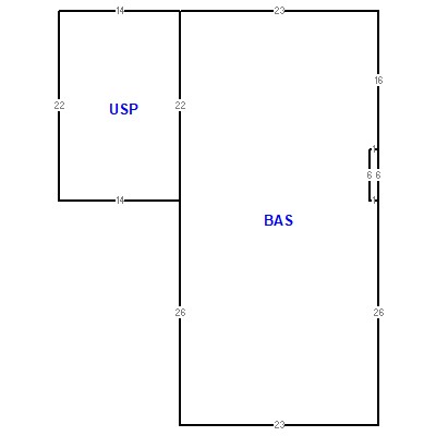 Building layout (traversing data) of this property