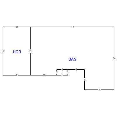 Building layout (traversing data) of this property