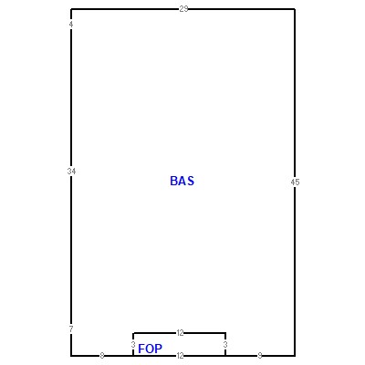 Building layout (traversing data) of this property