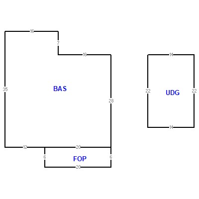 Building layout (traversing data) of this property