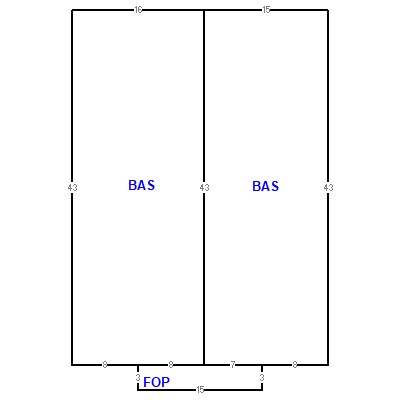 Building layout (traversing data) of this property