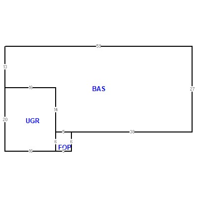 Building layout (traversing data) of this property