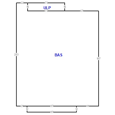 Building layout (traversing data) of this property
