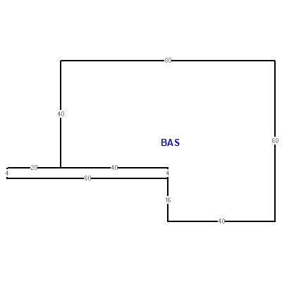 Building layout (traversing data) of this property