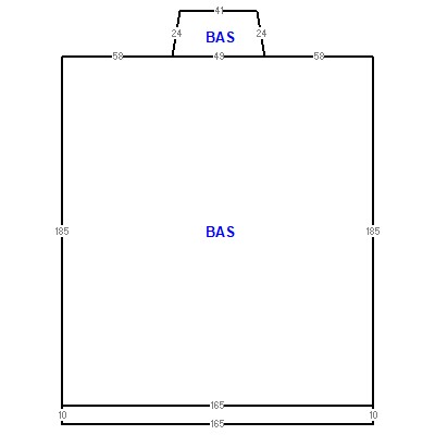 Building layout (traversing data) of this property