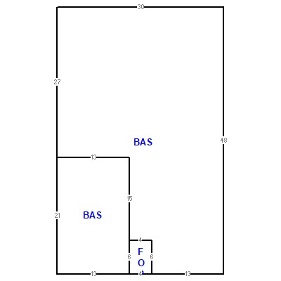 Building layout (traversing data) of this property