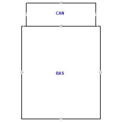 Building layout (traversing data) of this property
