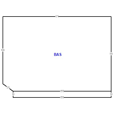 Building layout (traversing data) of this property