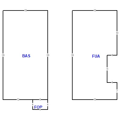 Building layout (traversing data) of this property