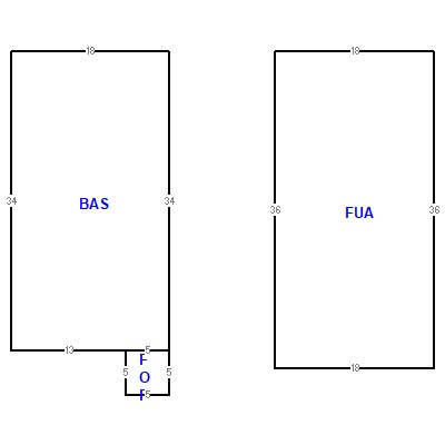 Building layout (traversing data) of this property