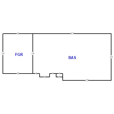 Building layout (traversing data) of this property
