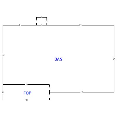 Building layout (traversing data) of this property