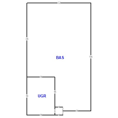 Building layout (traversing data) of this property