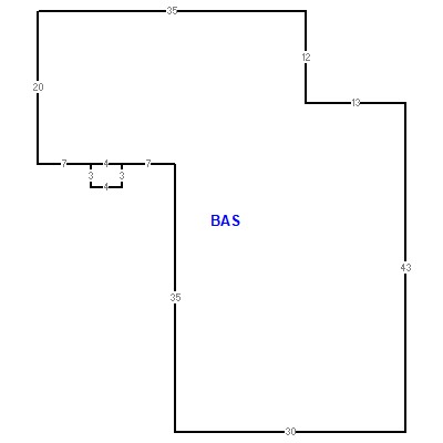 Building layout (traversing data) of this property