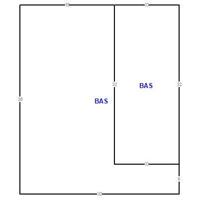 Building layout (traversing data) of this property