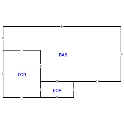 Building layout (traversing data) of this property