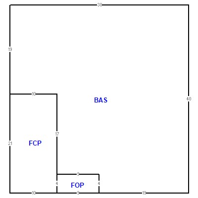 Building layout (traversing data) of this property