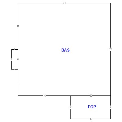 Building layout (traversing data) of this property