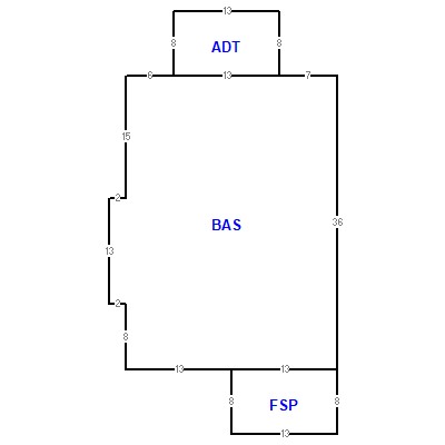 Building layout (traversing data) of this property