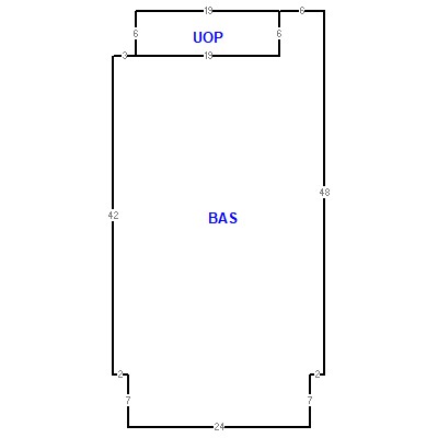 Building layout (traversing data) of this property
