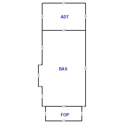Building layout (traversing data) of this property