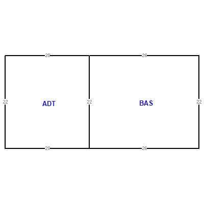 Building layout (traversing data) of this property