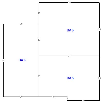 Building layout (traversing data) of this property