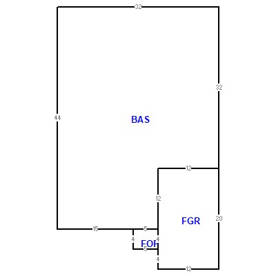 Building layout (traversing data) of this property