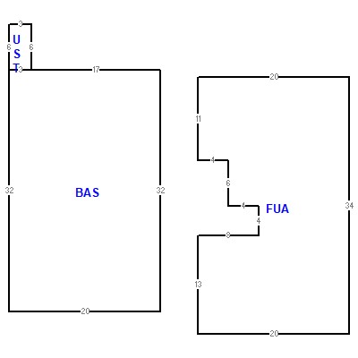 Building layout (traversing data) of this property