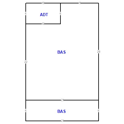 Building layout (traversing data) of this property