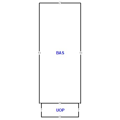 Building layout (traversing data) of this property