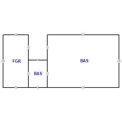Building layout (traversing data) of this property