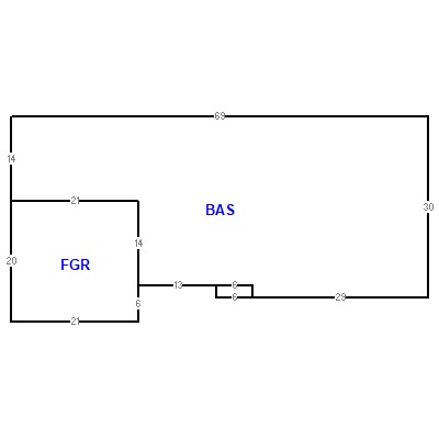 Building layout (traversing data) of this property